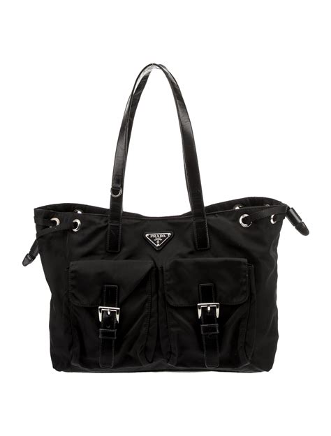 prada tessuto gaufre tote bag|prada tessuto shoulder bag.